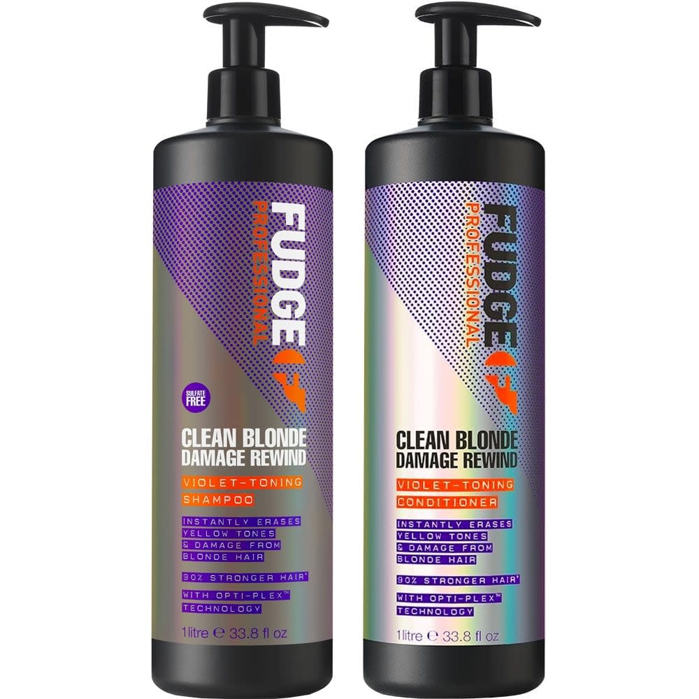 Fudge Clean Blonde Damage Rewind Purple Toning Shampoo.jpg