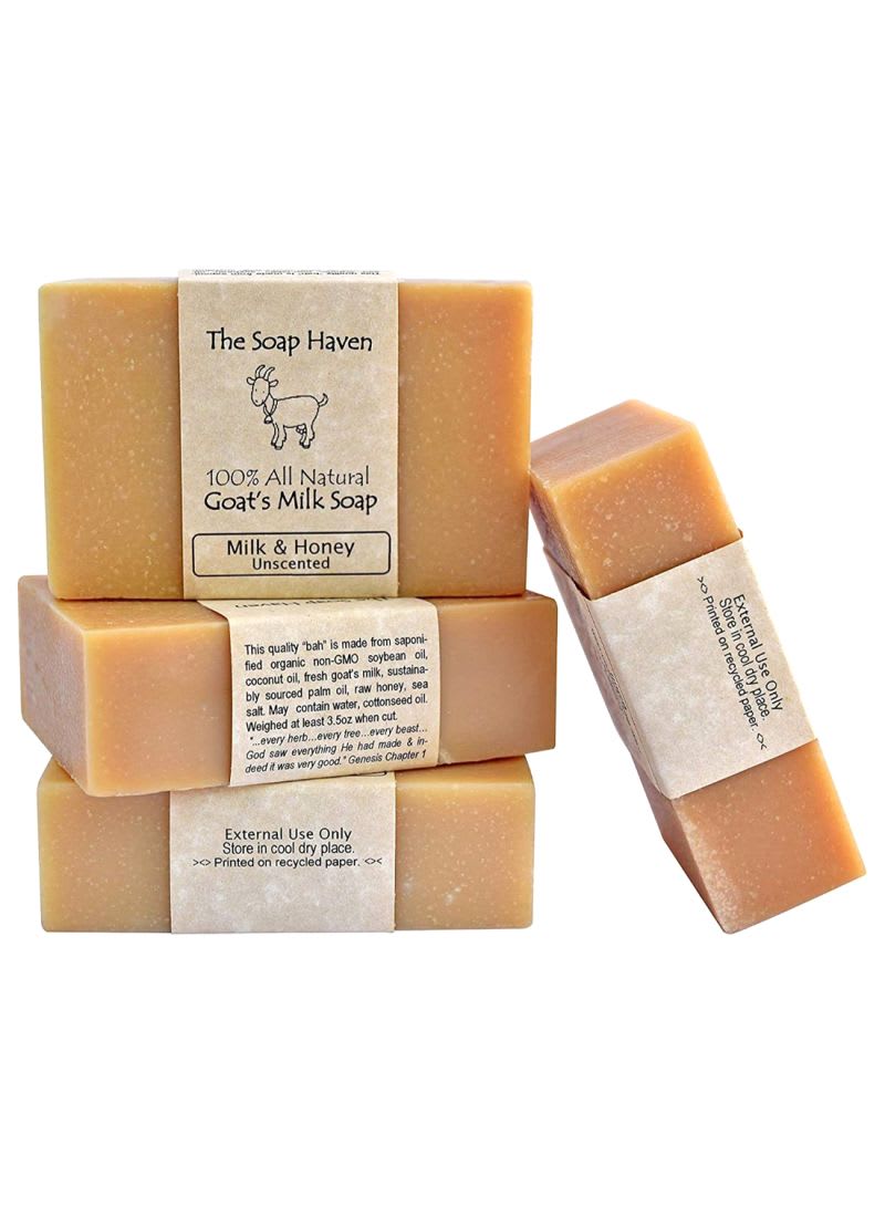 The Soap Haven Oatmeal & Honey Goat Milk Soap -4.jpg