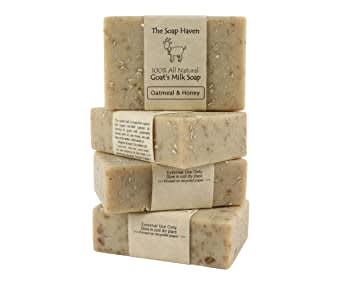 The Soap Haven Oatmeal & Honey Goat Milk Soap -3.jpg