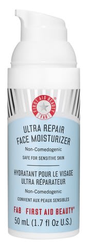 FIRST AID BEAUTY Ultra Repair Face Moisturizer.jpg Best moisturizer without parabens, dimethicone, and SPF