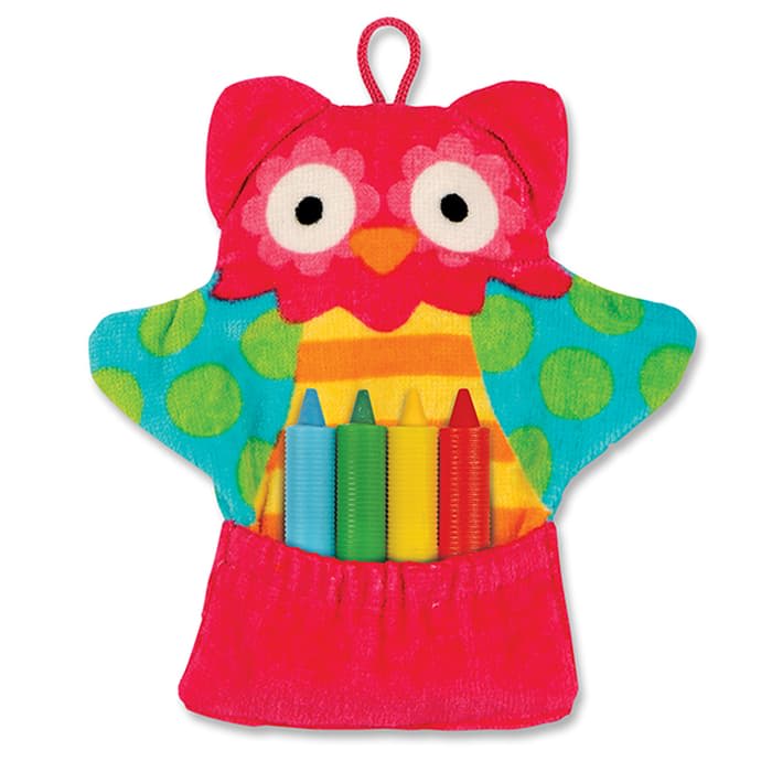 STEPHEN JOSEPH Bath Mitt and Bath Crayons Owl - SJ1038-76A.jpg