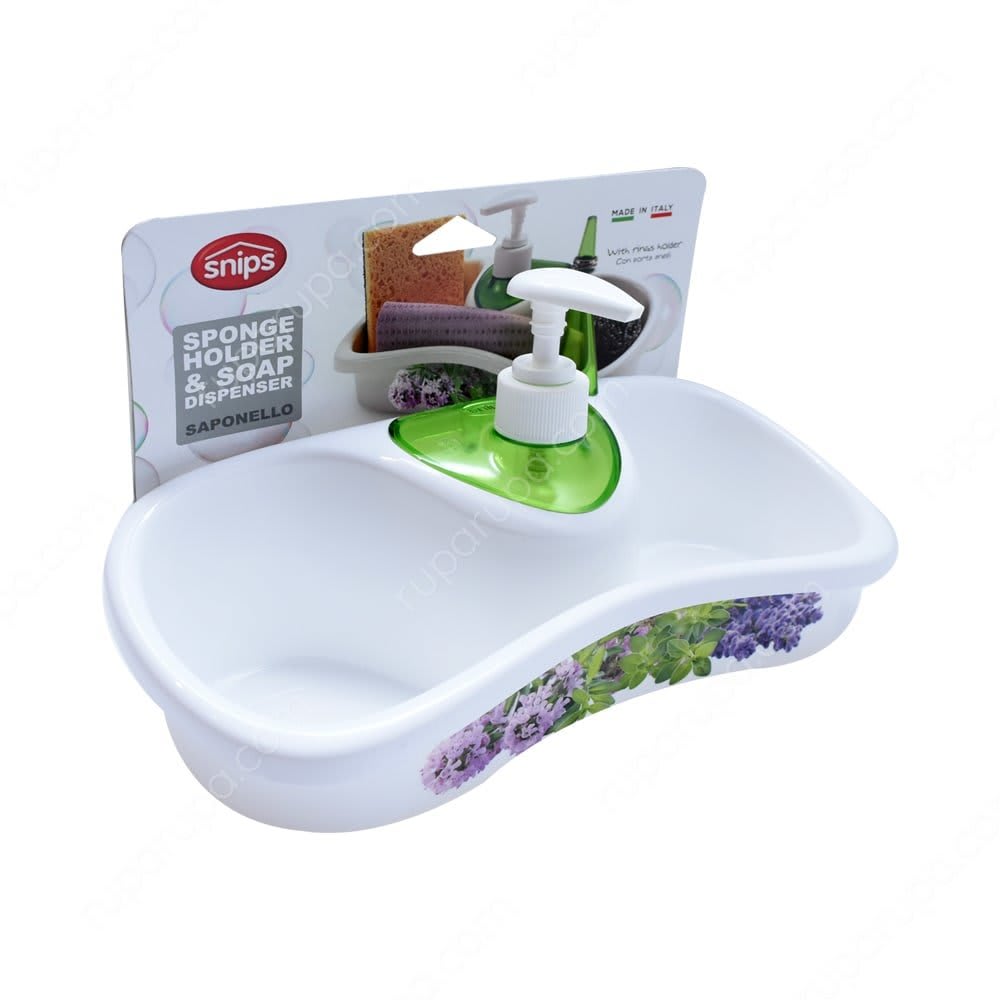 Snips Saponello Dispenser Soap.jpg Fungsi 2 in 1 untuk keperluan dapur