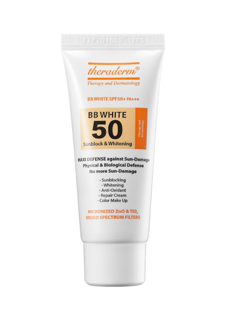 Theraderm BB White 50 Sunblock & Whitening (40 ml).jpg