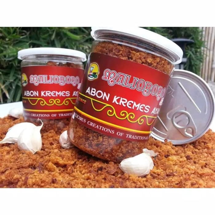 Malioboro Abon Kremes Ayam.jpg Sensasi rasa pedas dan gurih