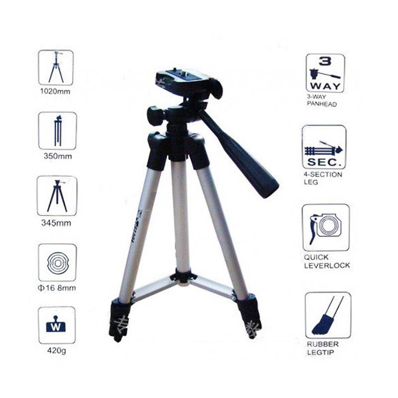 Tripod Weifeng.jpg Ringan dan stabil, andalan pemotret dengan handphone