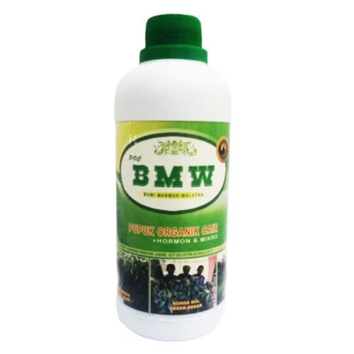 Pupuk Organik Cair BMW (500 ml).jpg Cocok untuk berkebun organik karena dari bahan mineral makro & mikro