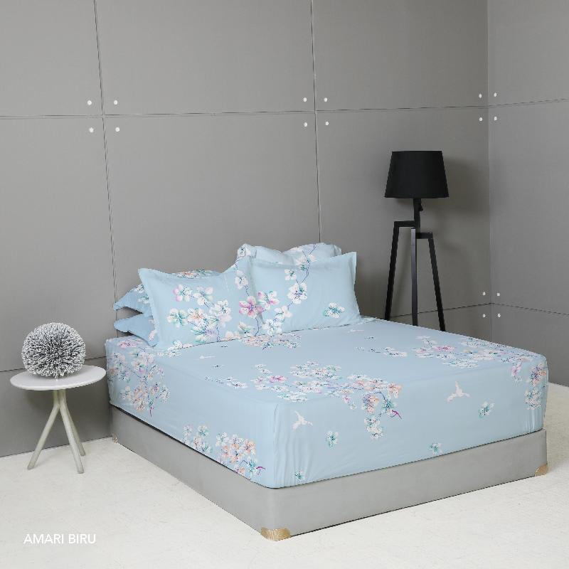 King Rabbit Set Sprei - Motif Amari Biru (King 180x200 cm).jpg