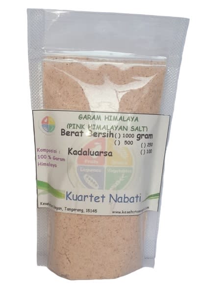 Kuartet Nabati Pink Himalayan Salt (250gram).jpg