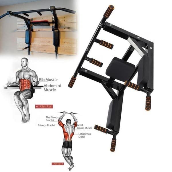 IndoFitnes Wall Mount Portable Pullup Dipping Bar-5.jpg