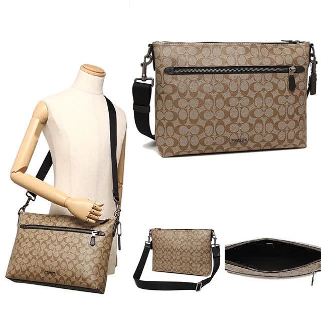Coach Graham Signature Tan Messenger -4.jpg