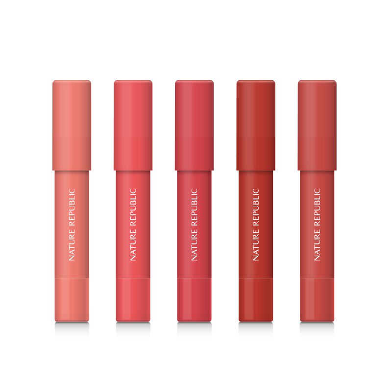 Nature Republic Eco Crayon Lip Velvet Lipstick-5.jpg