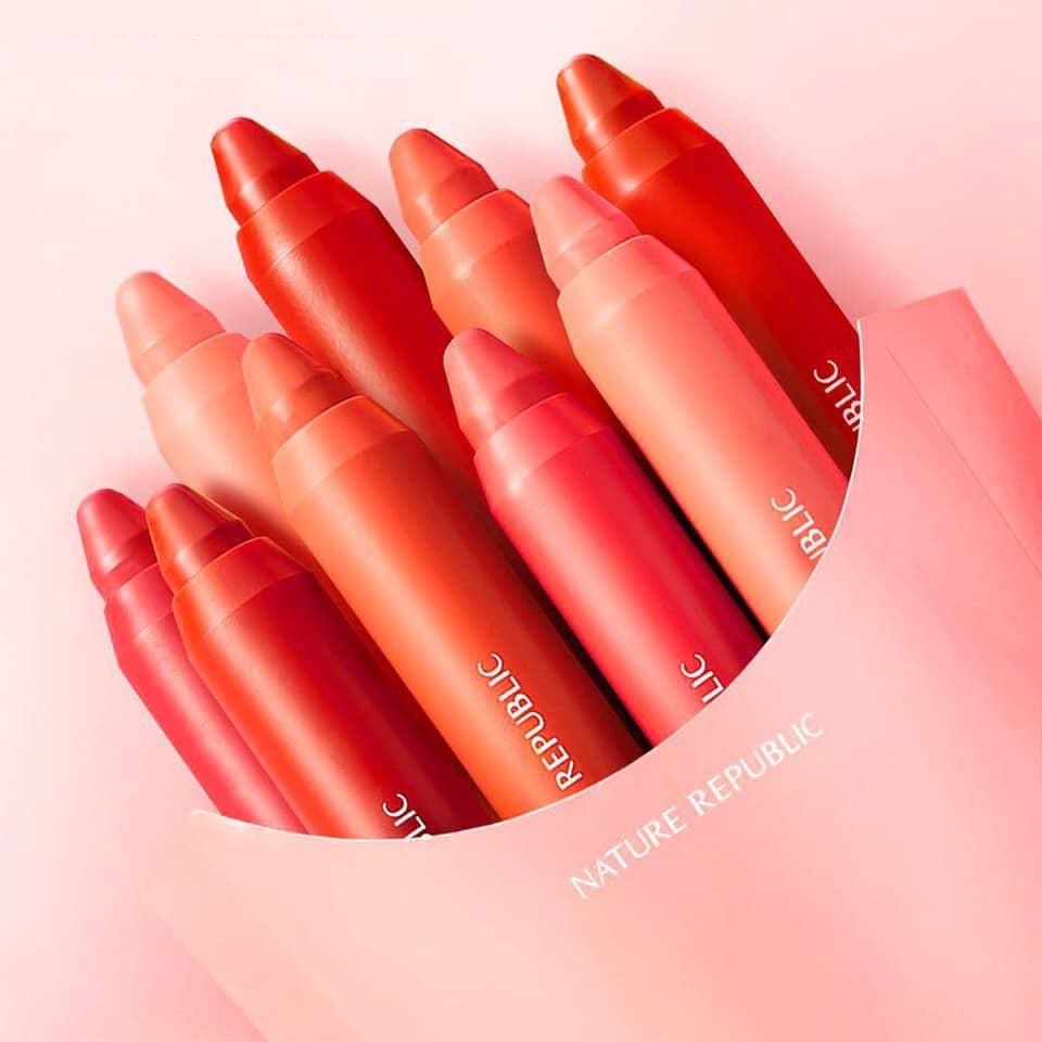 Nature Republic Eco Crayon Lip Velvet Lipstick-5.jpg