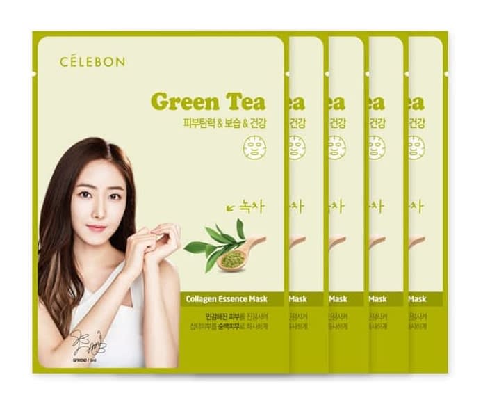 Celebon Collagen Essence Mask Green Tea (2).jpg