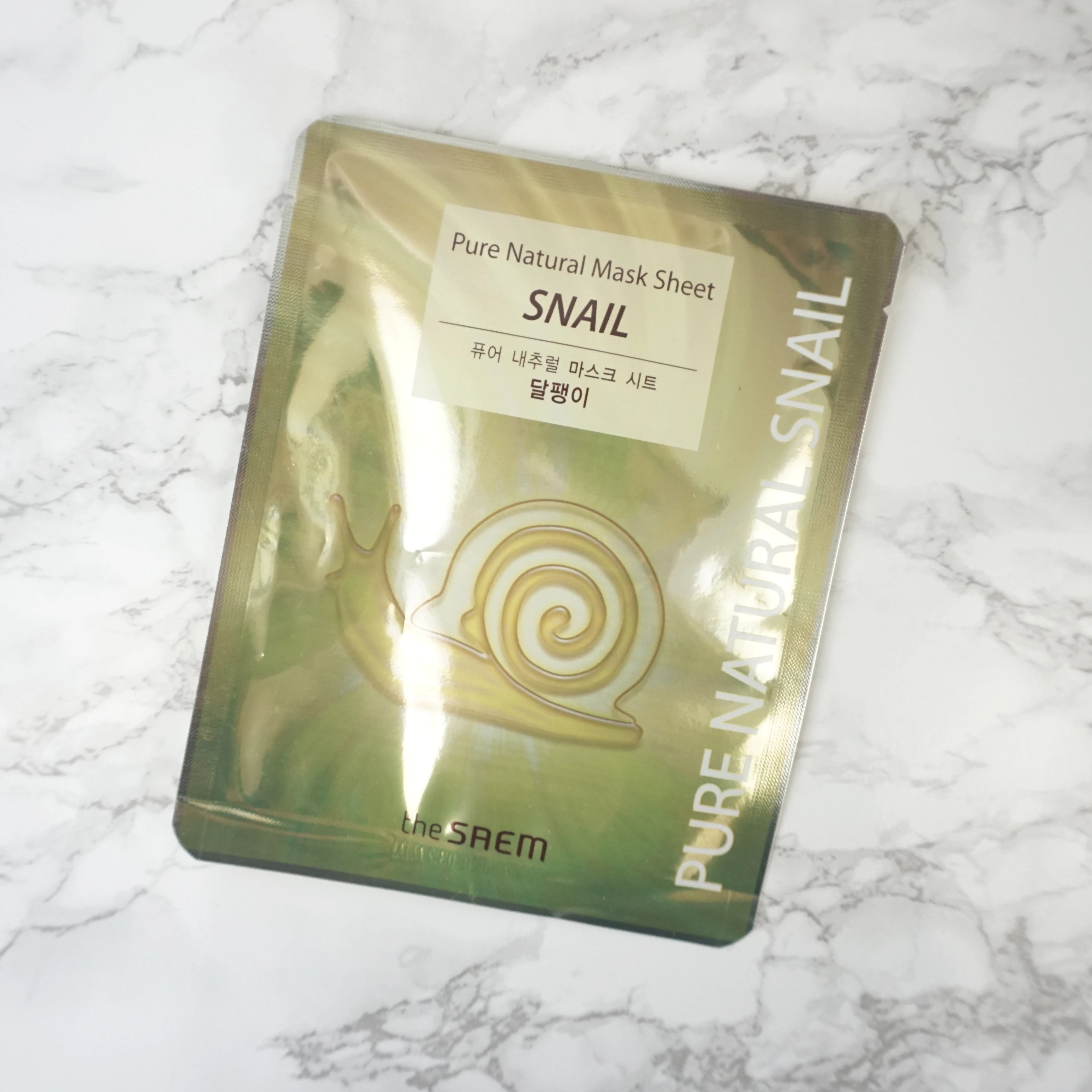 The Saem Pure Natural Mask Sheet Snail-3.jpg