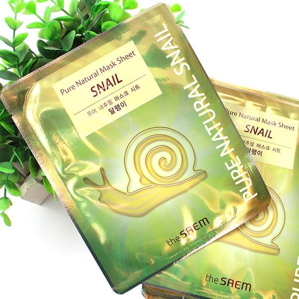 The Saem Pure Natural Mask Sheet Snail-5.jpg