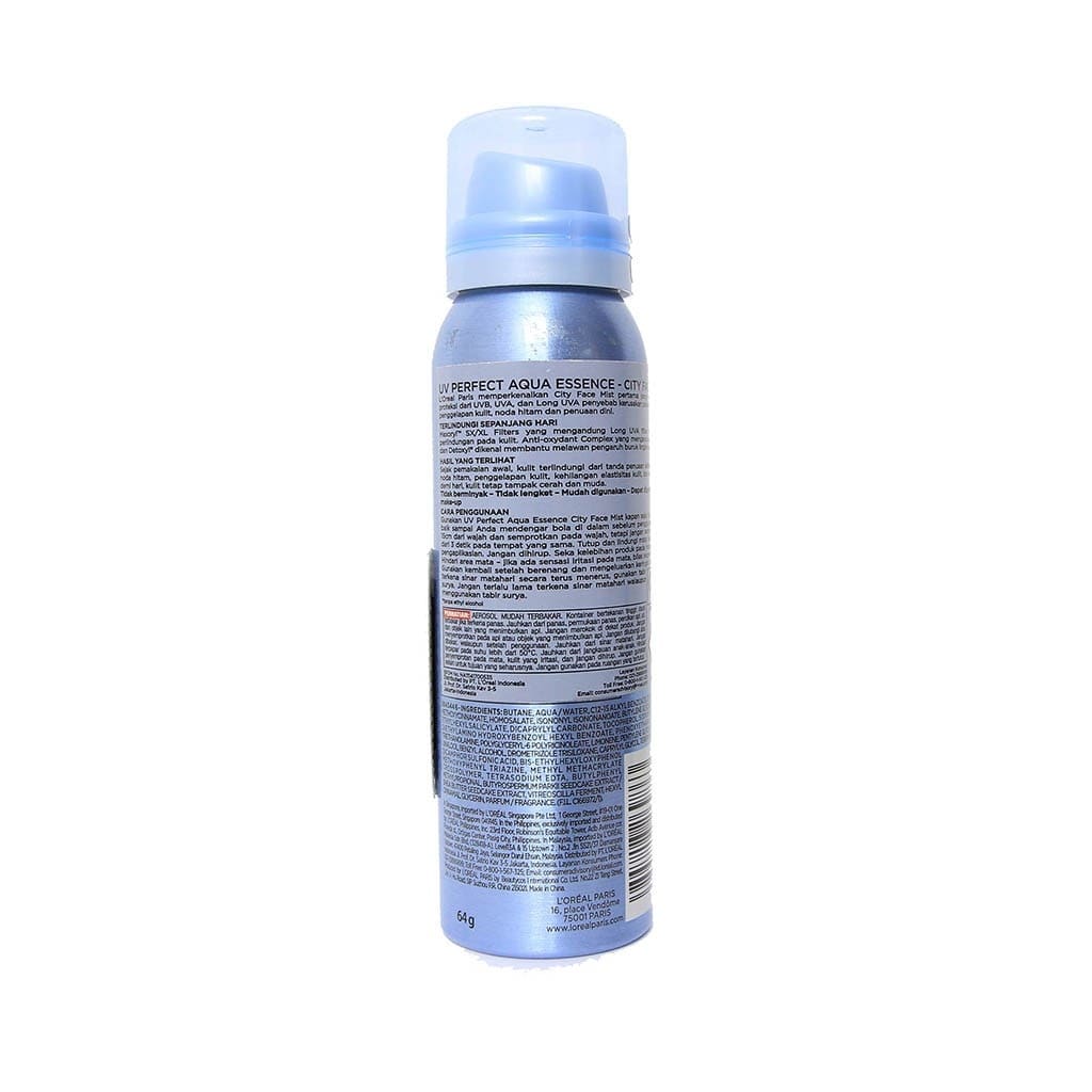 L’Oreal Paris UV Perfect Aqua Essence City UV Mist SPF 50-3 L’Oreal Paris UV Perfect Aqua Essence City UV Mist SPF 50-3
