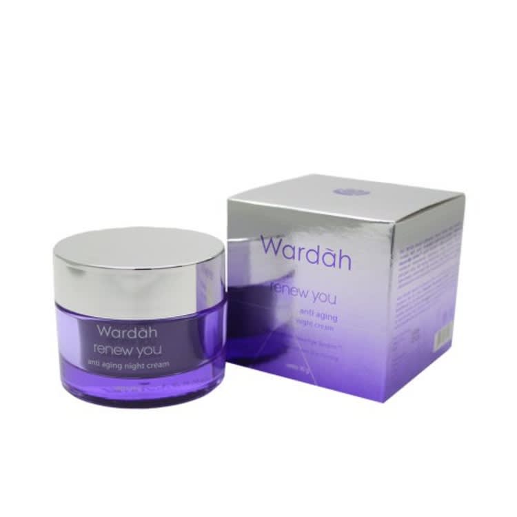 Wardah Renew You Anti Aging Night Cream-3 Wardah Renew You Anti Aging Night Cream-3