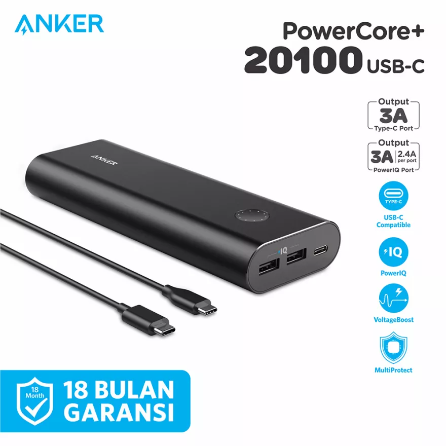 Powerbank Anker PowerCore+ A1371H12 Powerbank Anker PowerCore+ A1371H12