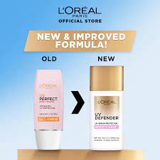L'oreal Paris UV Defender Serum Protector Bright & Clear Sunscreens dua.jpg sunblock wajah