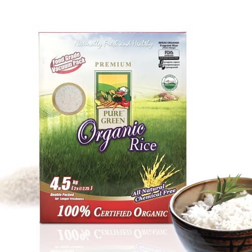 Pure Green Organic Rice Pandan Wangi Harga Review Ulasan Terbaik Di