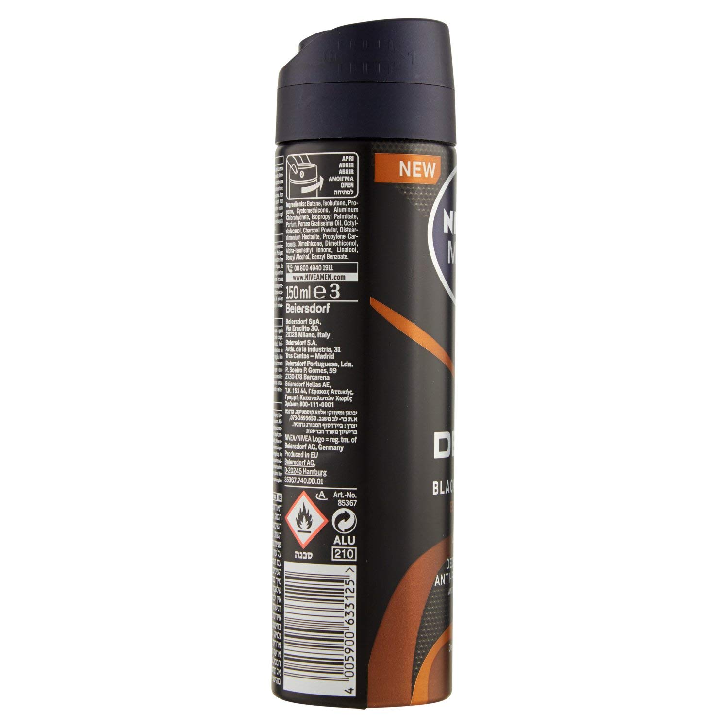 Nivea Men Deodorant Deep Espresso Spray Harga Review Ulasan Terbaik