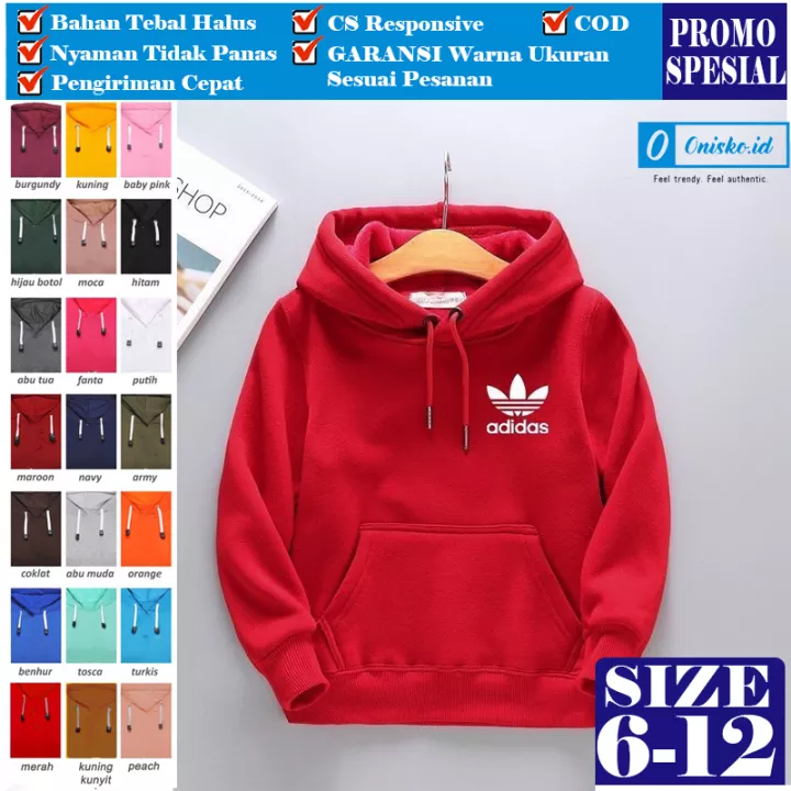 jaket anak adidas