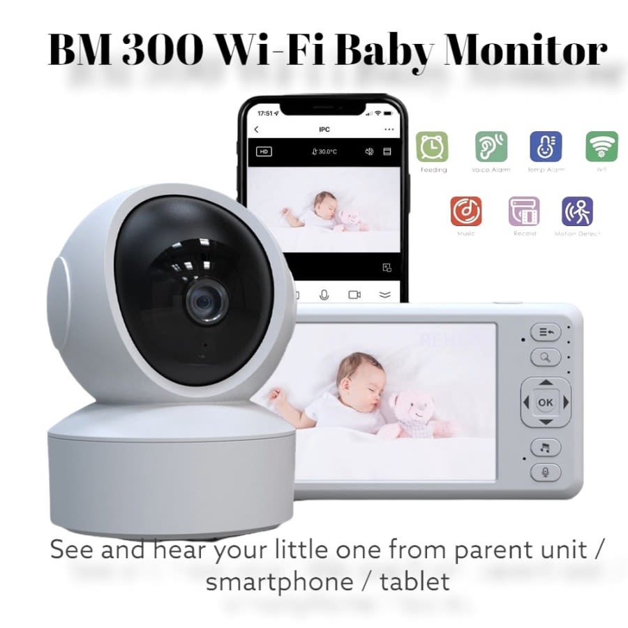 Baby Monitor BM300 monitor bayi kecil praktis