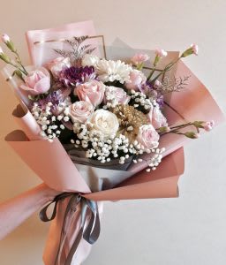 Buket bunga yang berkesan