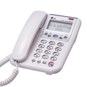 LG Nortel Tombol besar, tampilan bersih