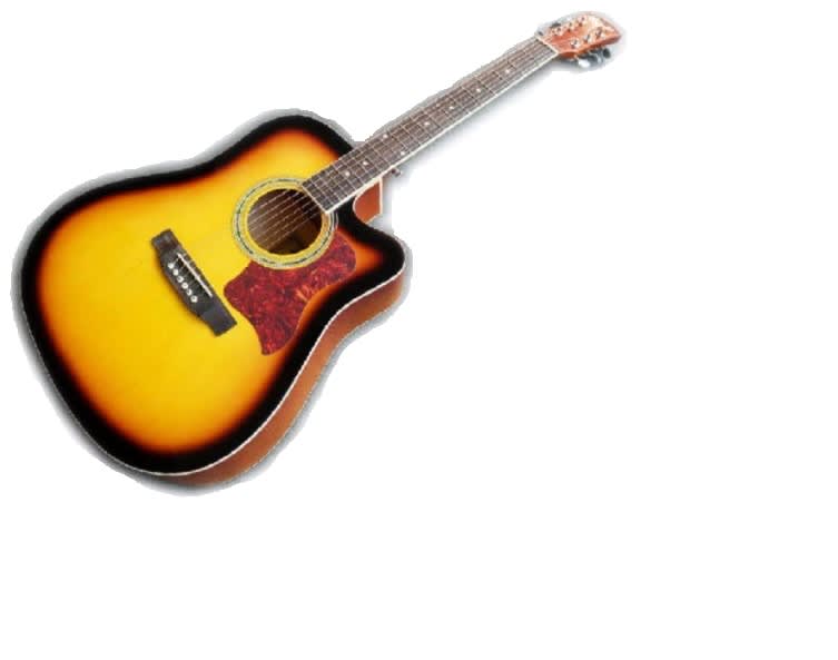 MADY Acoustic Guitar กีตาร์โปร่ง Size 39 นิ้ว MD-39 สีซันเบิส.jpg กีต้าร์โปร่ง lazada ที่ดีที่สุด