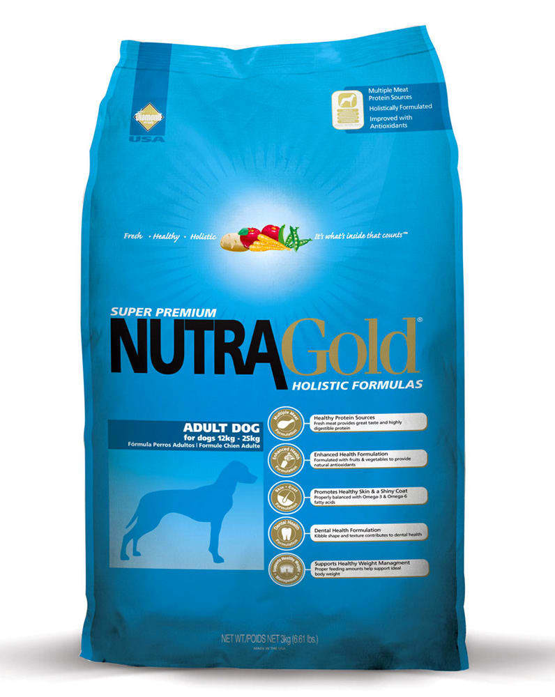 Nutra Gold Holistic อาหารเม็ดสำหรับสุนัขแก่.jpg Nutra Gold Holistic อาหารเม็ดสำหรับสุนัขแก่ ที่ดีที่สุด