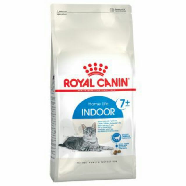 Royal Canin Indoor 7+ Years Cat 3.5kg อาหารแมว สูงอายุ เลี้ยงในบ้าน 3.5กก..jpg อาหารแมวสำหรับควบคุมน้ำหนัก Indoor 7+ Years
