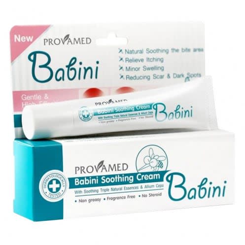 ครีมทาผิวสำหรับเด็ก สูตร BABINI SOOTHING 15 มิลลิลิตร.jpg โลชั่นเด็ก Babini Soothing