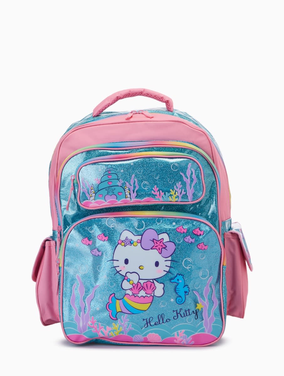 SANRIO กระเป๋าเป้ 16 นิ้ว Hello Kitty Sea Hello Kitty สีเขียว.jpg SANRIO กระเป๋าเป้ 16 นิ้ว Hello Kitty Sea Hello Kitty สีเขียว ที่ดีที่สุด