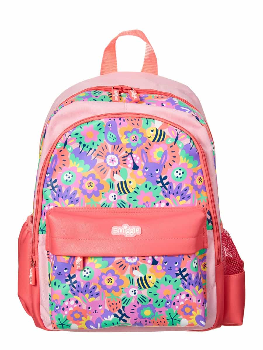 Smiggle กระเป๋าเป้ ขนาดเล็ก คอลเลคชั่น Wander ลายดอกไม้ สีชมพู.jpg Smiggle กระเป๋าเป้ ขนาดเล็ก คอลเลคชั่น Wander ลายดอกไม้ สีชมพู ที่ดีที่สุด
