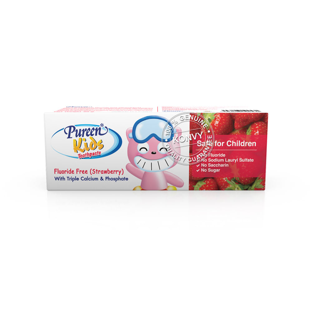 Pureen Toothpaste Kid Strawberry.jpg Pureen Toothpaste Kid Strawberry ที่ดีที่สุด