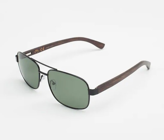 MARCO POLO แว่นกันแดด Monochromatic Barred Square สีเทา1.jpg