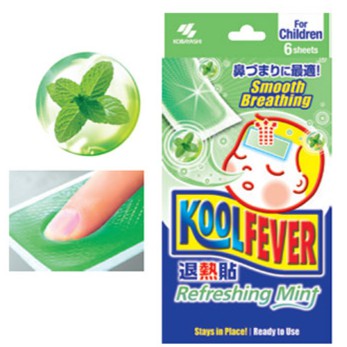 Koolfever Refresh mint แผ่นเจลลดไข้สำหรับเด็ก.jpg