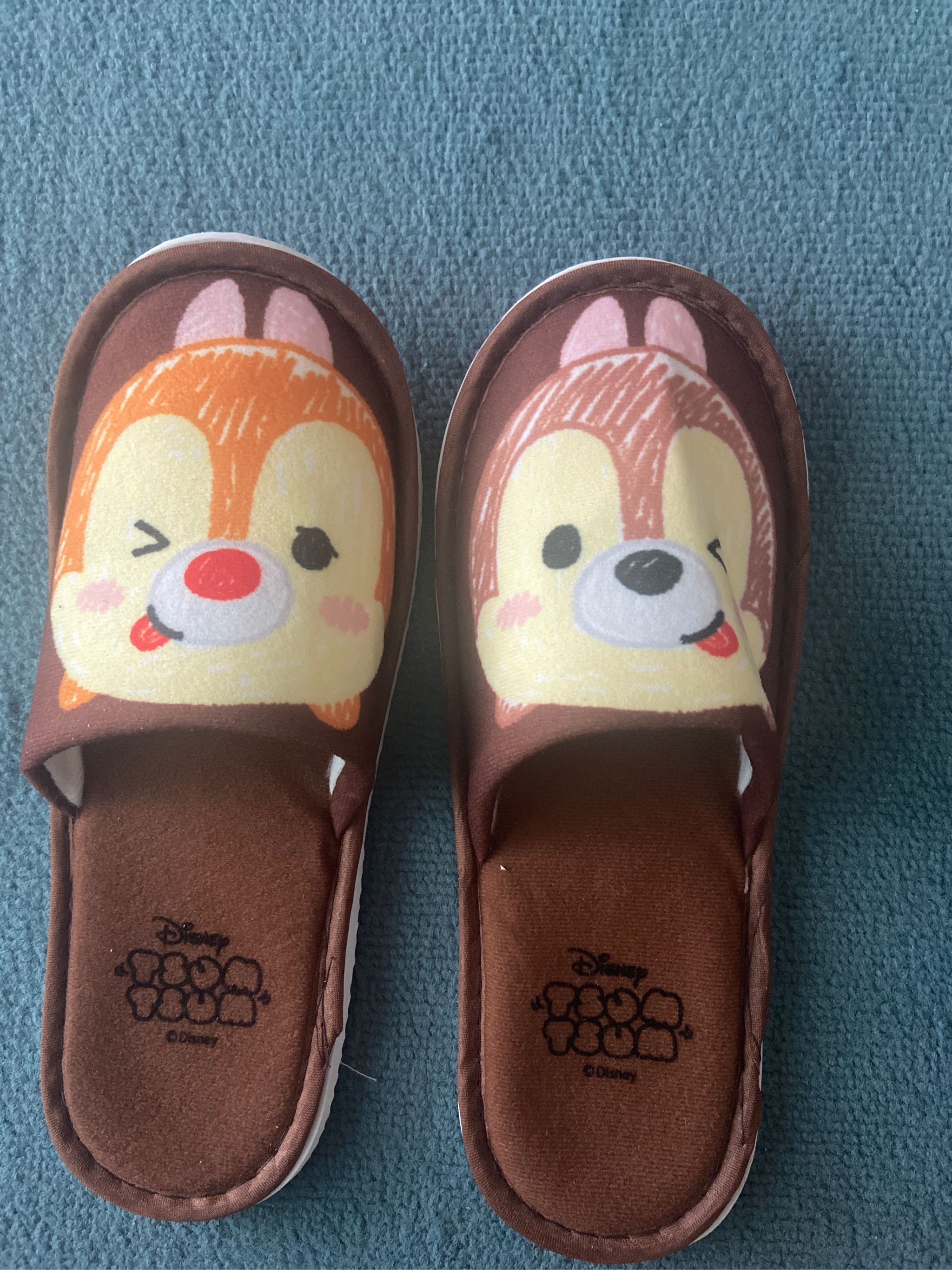 รองเท้าแตะสลิปเปอร์ Daiso ลายซูมซูมชิปแอนด์เดล -3.jpg