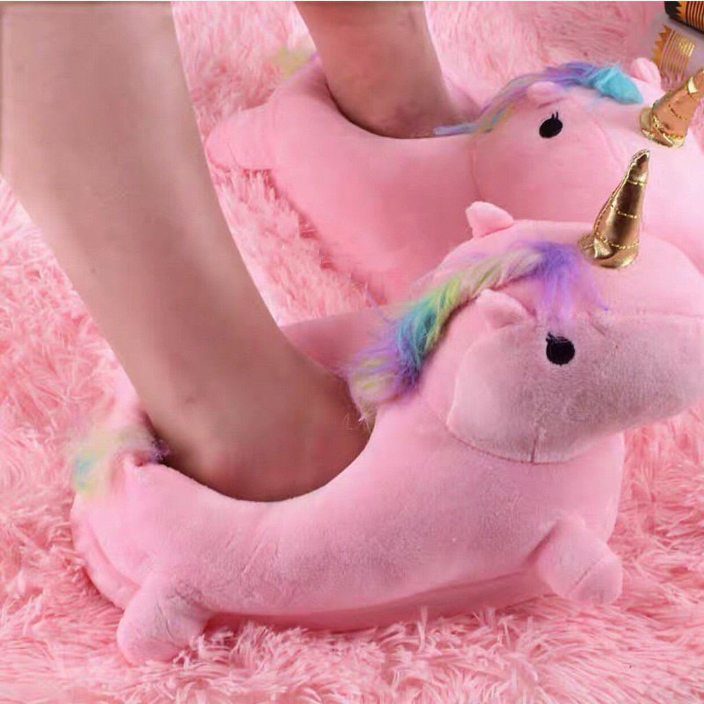 รองเท้าใส่ในบ้าน House Mall Slipper Unicorn -3.jpg