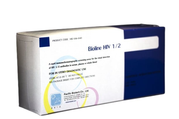 ชุดตรวจ HIV ไบโอไลน์ (Bioline HIV Self Test Kit) ชุดตรวจ HIV ไบโอไลน์ (Bioline HIV Self Test Kit)
