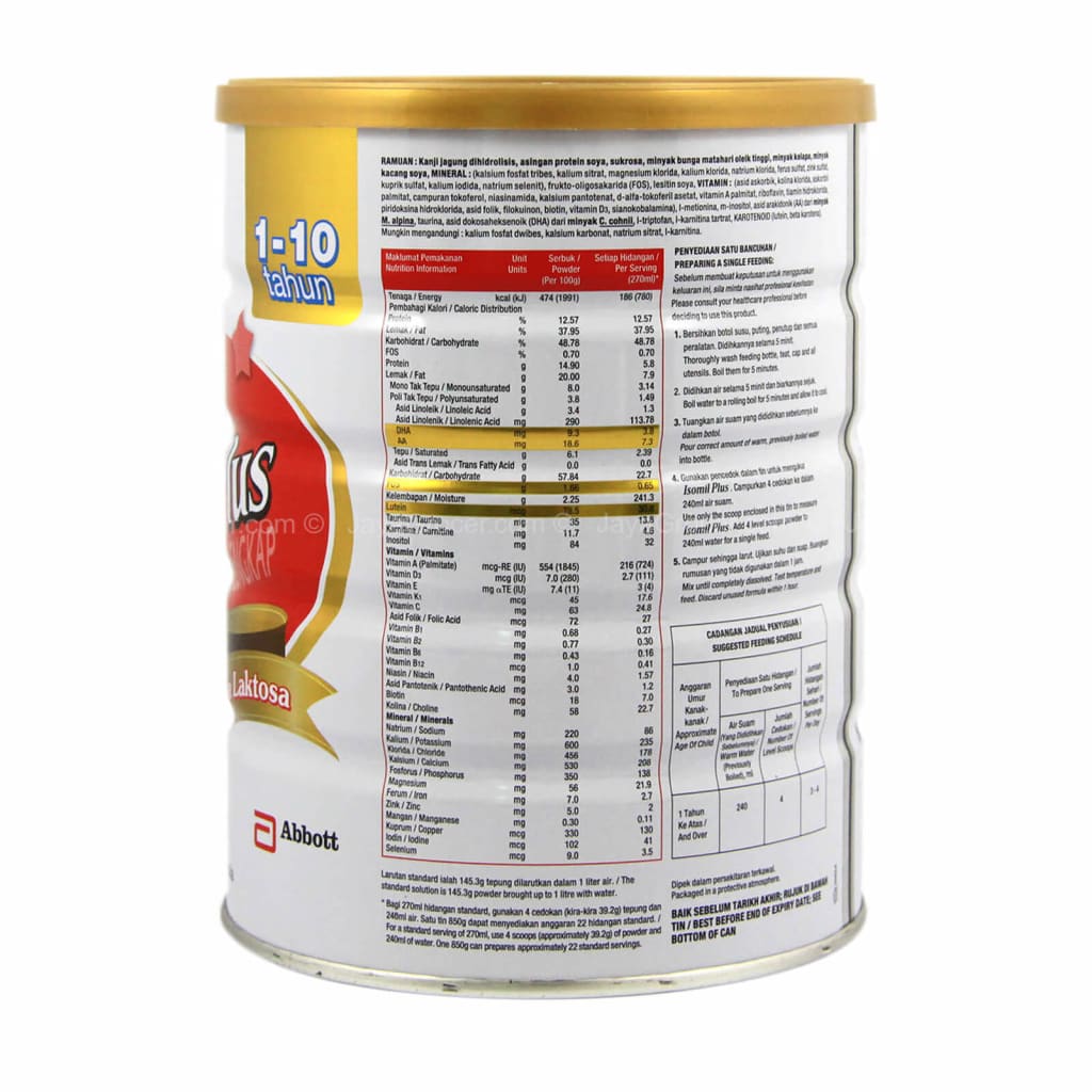 Best Isomil Plus Price &amp; Reviews in Malaysia 2021