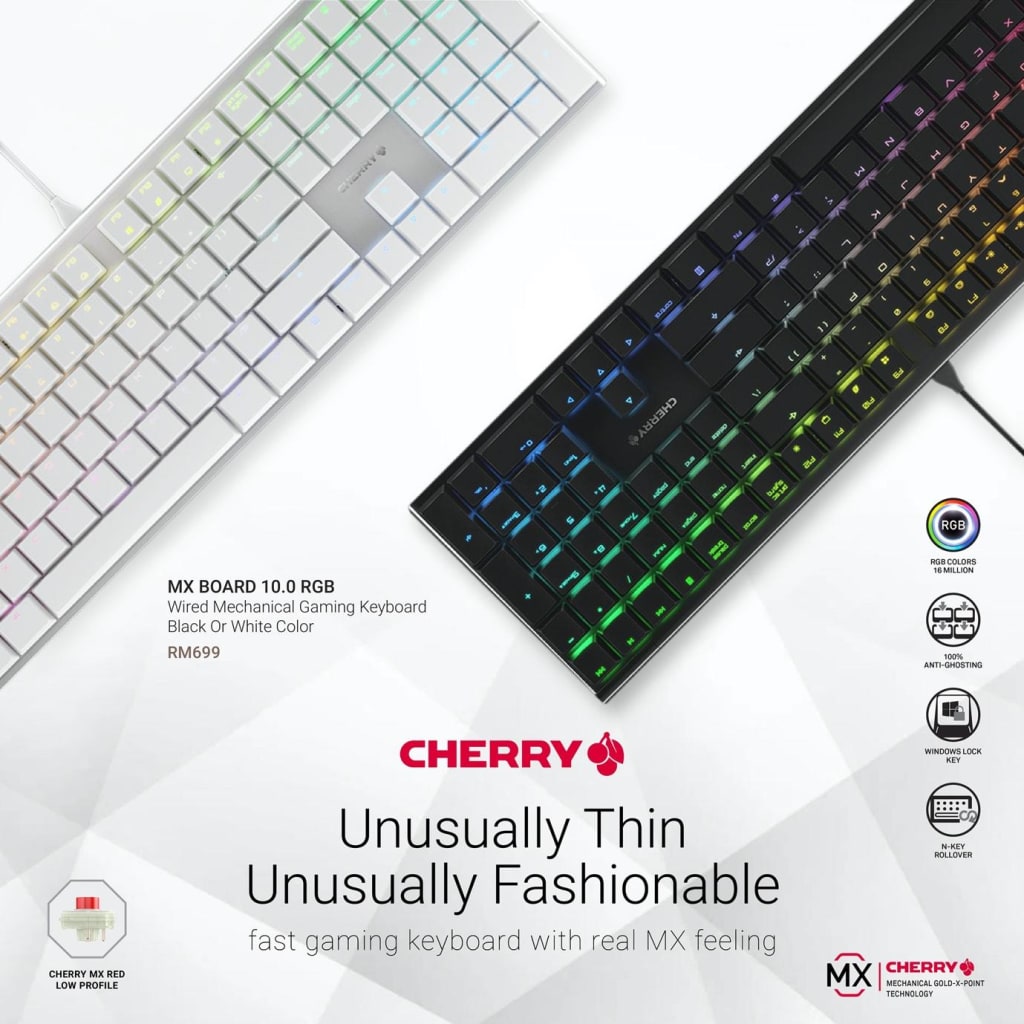 Premium Mechanical Keyboard Brand CHERRY is Officially in Malaysia 2026!