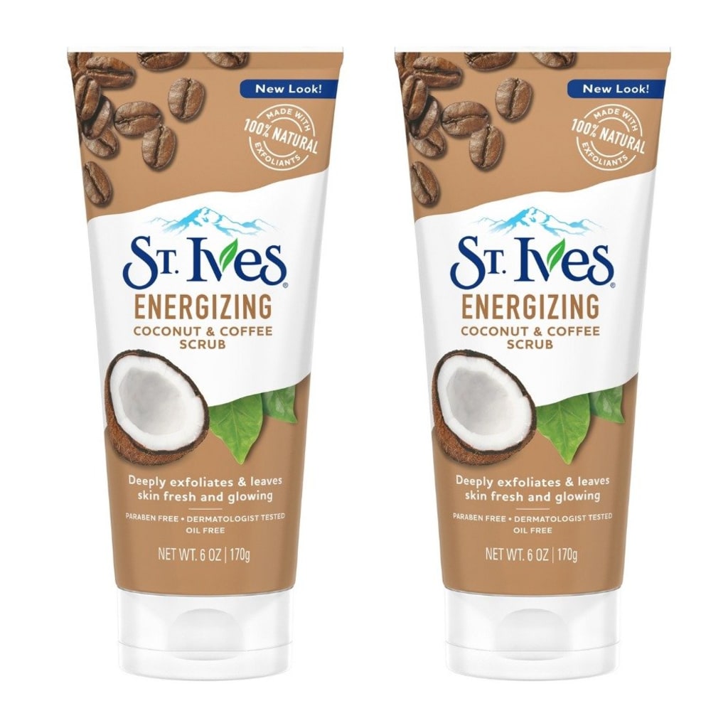 ST. IVES Energizing Coconut & Coffee Face Scrub Harga ...