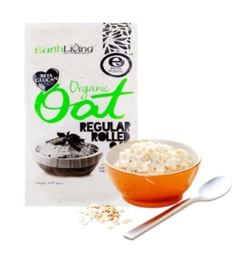 EARTH ORGANIC Regular Rolled Oats Harga &amp; Review / Ulasan Terbaik di