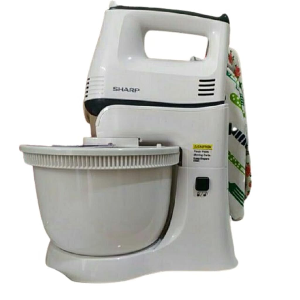 Sharp Electric Stand Mixer 300W 5 Speed EMS60WH Harga & Review