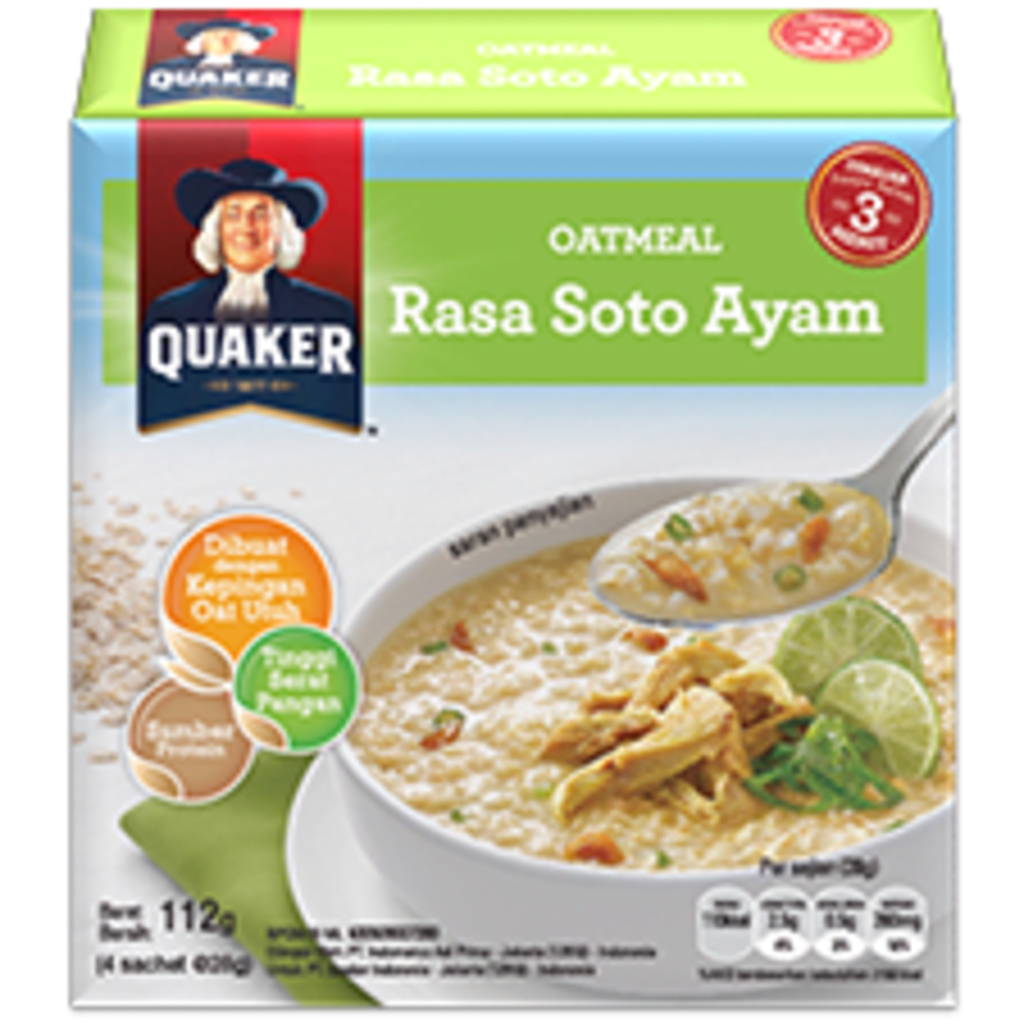 Quaker Oatmeal Soto Ayam Harga &amp; Review / Ulasan Terbaik di Indonesia 2021