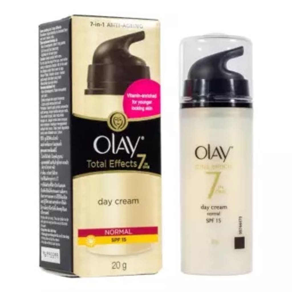 OLAY Total Effect Day Cream Harga & Review / Ulasan