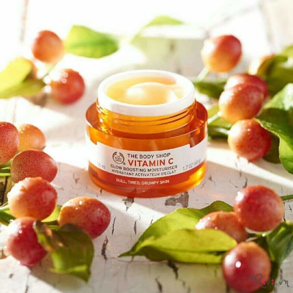 The Body Shop Vitamin C Glow Boosting Moisturiser Harga & Review