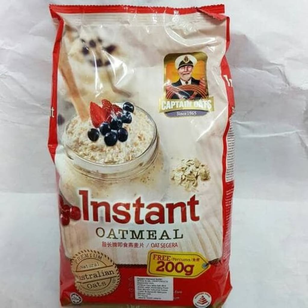 Captain Oats Instant Oatmeals Harga &amp; Review / Ulasan Terbaik di